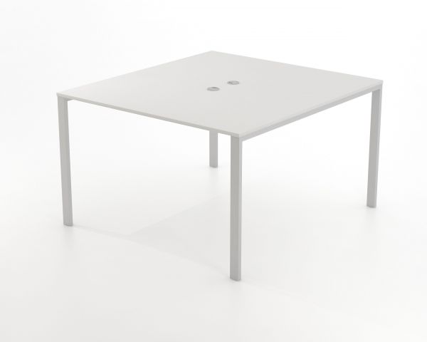 Стіл подвійний білий 1200х1300х750Н 2W126 white