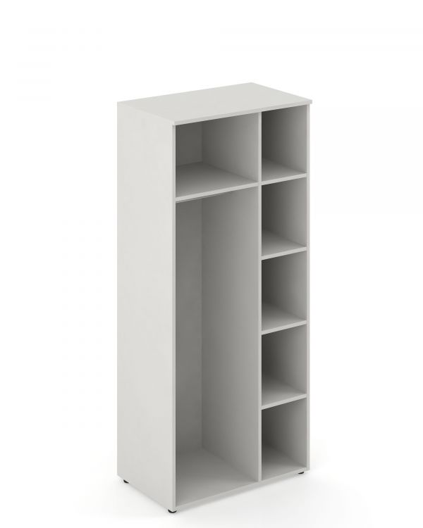 Гардеробна шафа  біла 800х500х1790Н Код: ШГП179 White